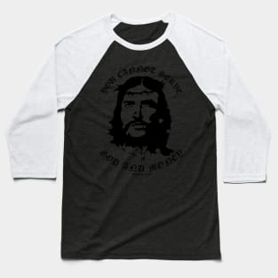 Jesus Christ Che Guevara Revolutionary Matthew 6:24 Baseball T-Shirt